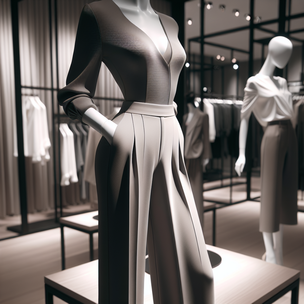 Jaka bluzka do szerokich spodni?