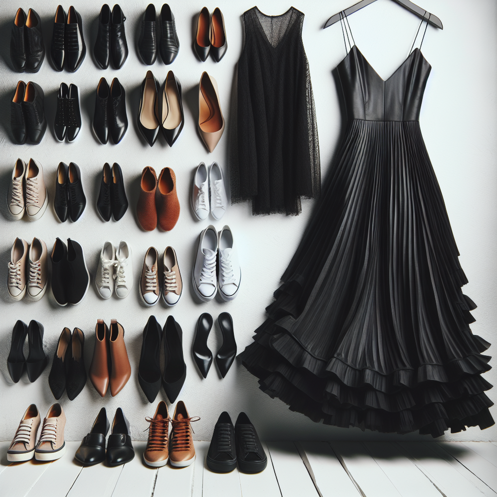 Jakie buty do czarnej sukienki