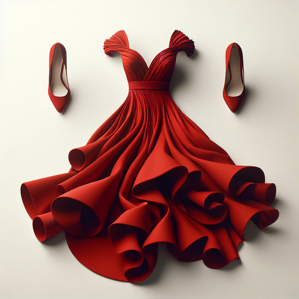 Jakie buty do czerwonej sukni